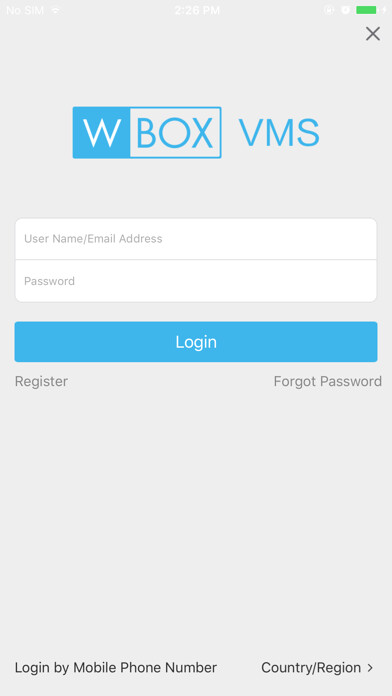 Emulate iPhone app W Box VMS GV using MyAndroid Emulate iPhone app W Box VMS GV using MyAndroid