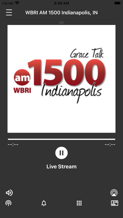 Emulate iPhone app WBRI AM 1500 Radio using MyAndroid Emulate iPhone app WBRI AM 1500 Radio using MyAndroid