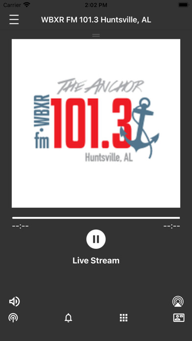 Emulate iPhone app WBXR 101.3FM Radio using MyAndroid Emulate iPhone app WBXR 101.3FM Radio using MyAndroid