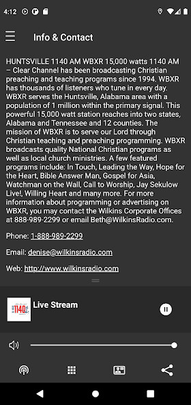 Run android online APK WBXR AM 1140 Radio from MyAndroid or emulate WBXR AM 1140 Radio using MyAndroid