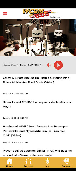 Emulate iPhone app WCBM 680 using MyAndroid Emulate iPhone app WCBM 680 using MyAndroid