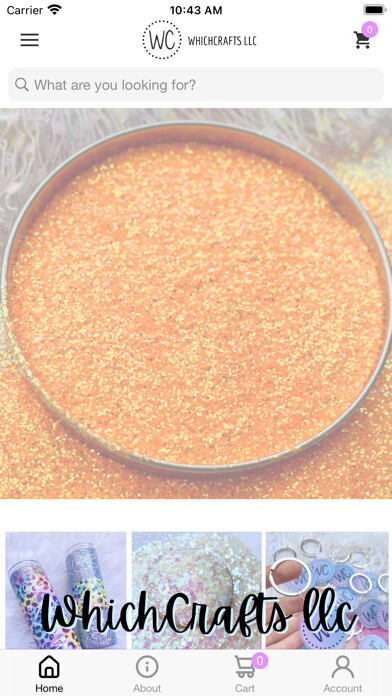 Emulate iPhone app WC GLITTERS using MyAndroid Emulate iPhone app WC GLITTERS using MyAndroid