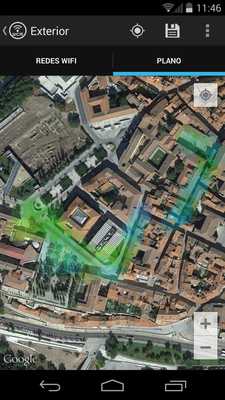 Emulate Android APK WCM - Mapas de Cobertura Wifi
