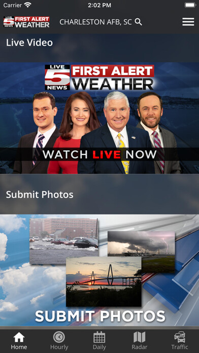 Run android online APK WCSC Live 5 Weather from MyAndroid or emulate WCSC Live 5 Weather using MyAndroid