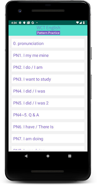 Run android online APK WCT - English pattern practice from MyAndroid or emulate WCT - English pattern practice using MyAndroid Run android online APK WCT - English pattern practice from MyAndroid or emulate WCT - English pattern practice using MyAndroid