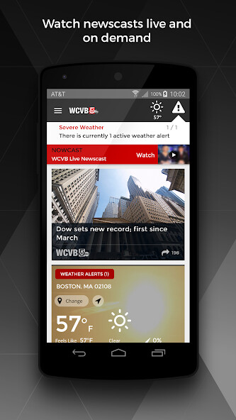 Run android online APK WCVB NewsCenter 5 from MyAndroid or emulate WCVB NewsCenter 5 using MyAndroid
