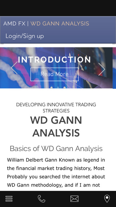 Emulate iPhone app WD Gann Analysis using MyAndroid Emulate iPhone app WD Gann Analysis using MyAndroid