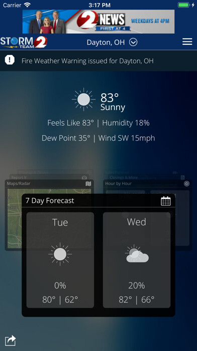 Run android online APK WDTN Weather from MyAndroid or emulate WDTN Weather using MyAndroid