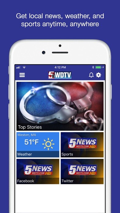 Emulate iPhone app WDTV 5 News using MyAndroid Emulate iPhone app WDTV 5 News using MyAndroid