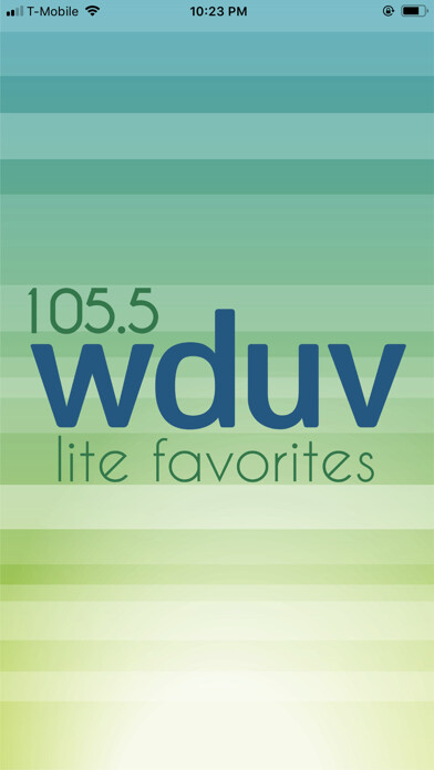 Emulate iPhone app WDUV 105.5 The Dove using MyAndroid