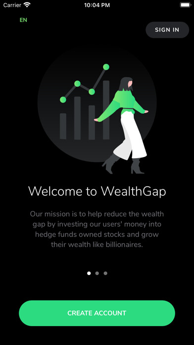 Emulate iPhone app WealthGap using MyAndroid Emulate iPhone app WealthGap using MyAndroid