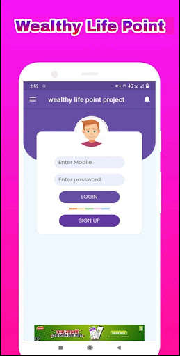 Run android online APK wealthy life point project from MyAndroid or emulate wealthy life point project using MyAndroid