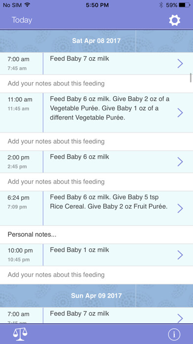 Emulate iPhone app WeanBaby using MyAndroid Emulate iPhone app WeanBaby using MyAndroid