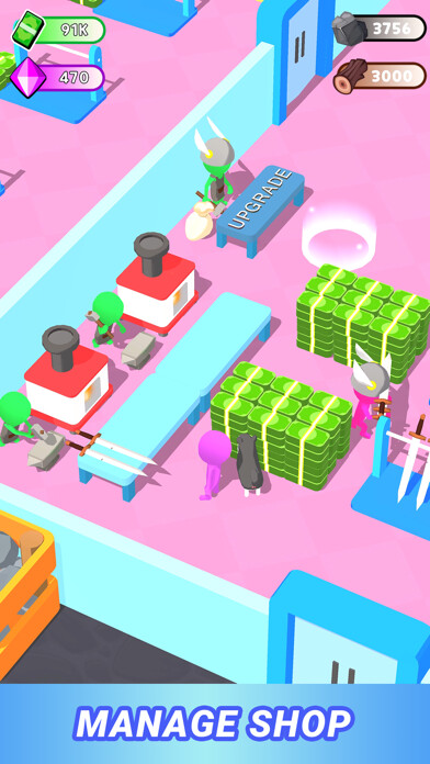 Emulate iPhone app Weapon Master 3D using MyAndroid