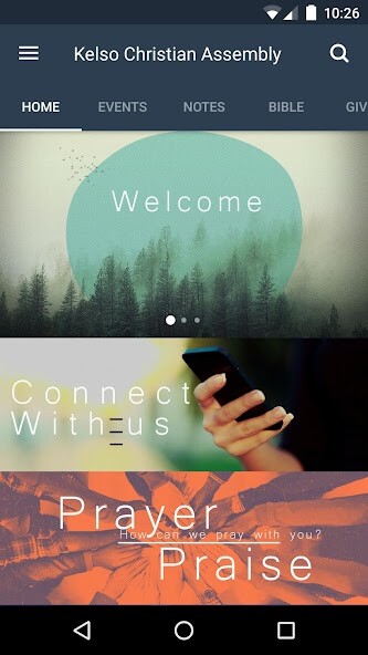 Emulate iPhone app We Are KCA using MyAndroid
