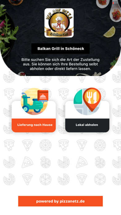 Emulate iPhone app We are Pizza & Balkan Grill using MyAndroid Emulate iPhone app We are Pizza & Balkan Grill using MyAndroid