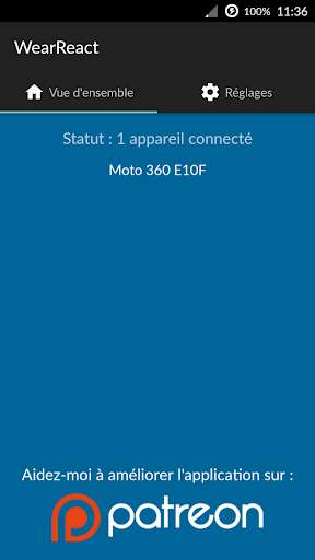 Run android online APK Wear React from MyAndroid or emulate Wear React using MyAndroid