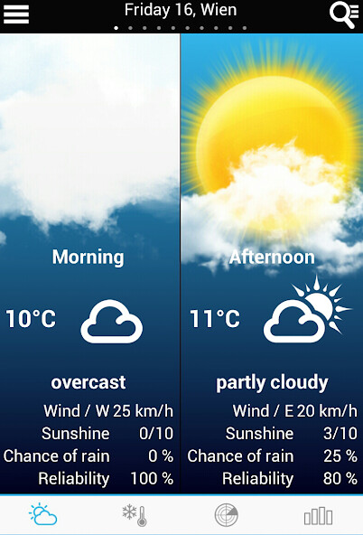 Run android online APK Weather for Belgium + World from MyAndroid or emulate Weather for Belgium + World using MyAndroid