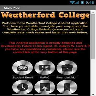 Emulate Android APK Weatherford College