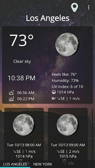 Run android online APK Weather forecast clock widget from MyAndroid or emulate Weather forecast clock widget using MyAndroid