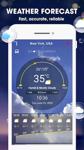 Run android online APK Weather forecast & Weather alerts from MyAndroid or emulate Weather forecast & Weather alerts using MyAndroid
