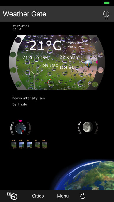 Emulate iPhone app Weather Gate using MyAndroid Emulate iPhone app Weather Gate using MyAndroid