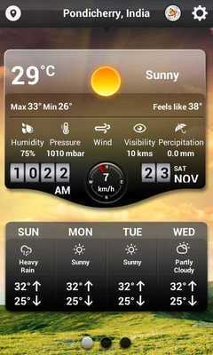 Emulate Android APK Weather HD - World Weather App Emulate Android APK Weather HD - World Weather App