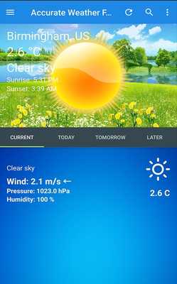 Emulate Android APK Weather Live Forecast 2018:Weather daily Update Emulate Android APK Weather Live Forecast 2018:Weather daily Update
