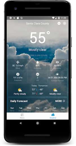 Run android online APK Weather News from MyAndroid or emulate Weather News using MyAndroid