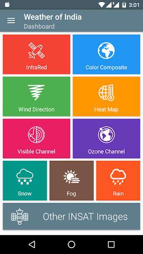 Run android online APK Weather of India Satellite from MyAndroid or emulate Weather of India Satellite using MyAndroid