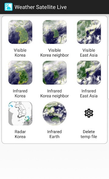 Run android online APK Weather Satellite Image Live from MyAndroid or emulate Weather Satellite Image Live using MyAndroid