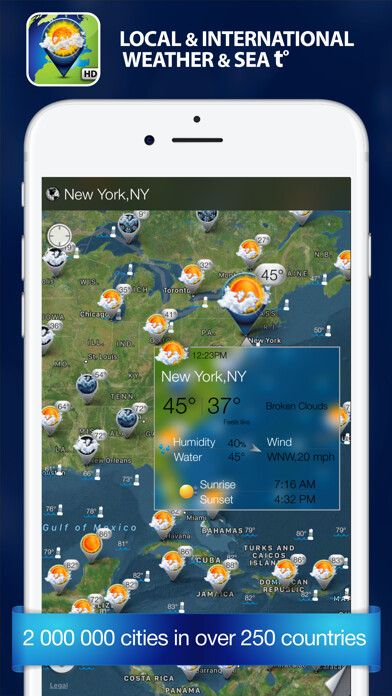 Emulate iPhone app Weather Travel Map using MyAndroid Emulate iPhone app Weather Travel Map using MyAndroid