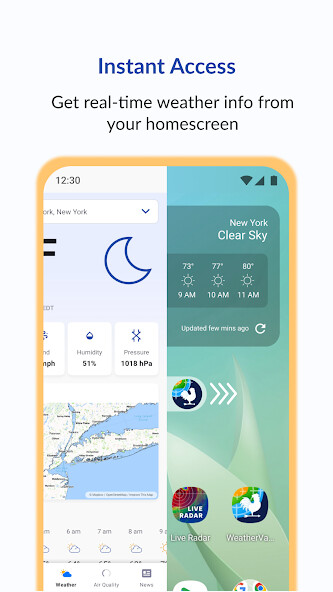 Run android online APK WeatherVane Home: Live Weather from MyAndroid or emulate WeatherVane Home: Live Weather using MyAndroid Run android online APK WeatherVane Home: Live Weather from MyAndroid or emulate WeatherVane Home: Live Weather using MyAndroid