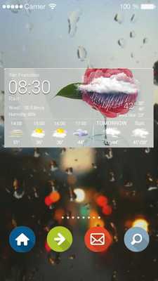 Emulate Android APK Weather Widget Transparent Emulate Android APK Weather Widget Transparent
