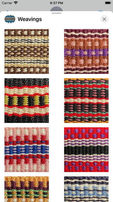 Emulate iPhone app Weavings using MyAndroid