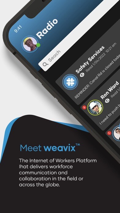 Emulate iPhone app weavix Smart Radio using MyAndroid
