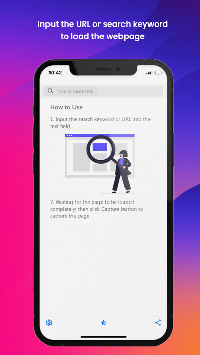 Emulate iPhone app Web2Pics - Webpage Screenshots using MyAndroid Emulate iPhone app Web2Pics - Webpage Screenshots using MyAndroid