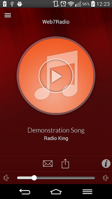 Emulate Android APK Web7Radio