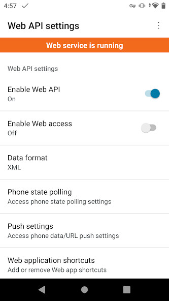 Run android online APK Web API from MyAndroid or emulate Web API using MyAndroid