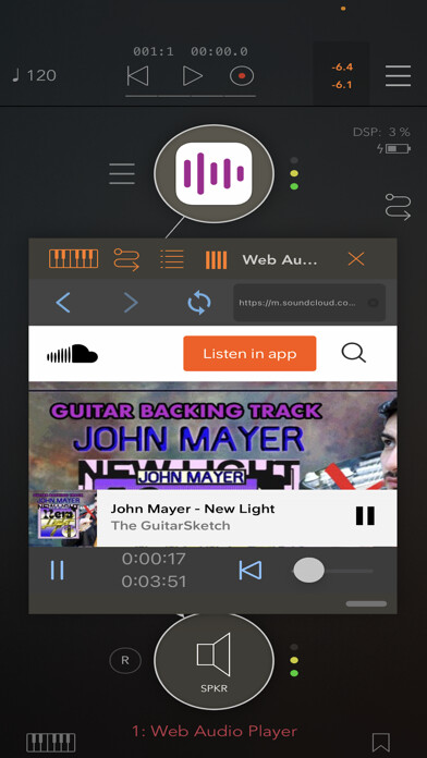 Emulate iPhone app Web Audio Player using MyAndroid Emulate iPhone app Web Audio Player using MyAndroid