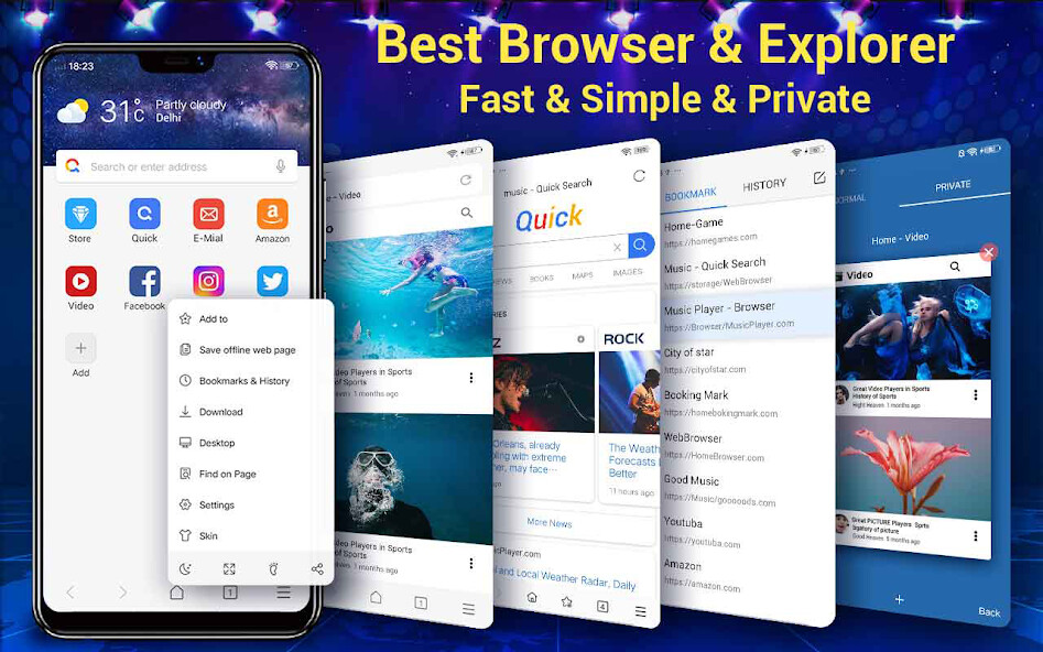 Emulate Android APK Web Browser Fast Explorer Emulate Android APK Web Browser Fast Explorer
