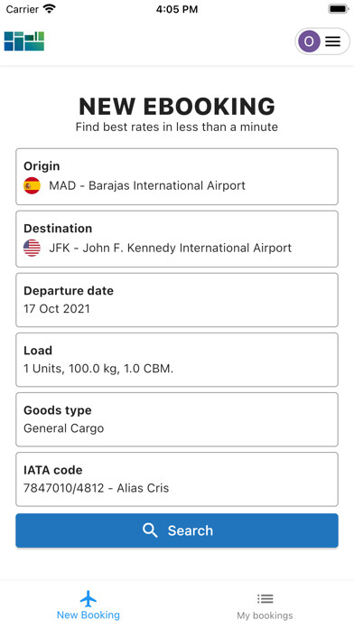 Emulate iPhone app WebCargo Sky air cargo booking using MyAndroid Emulate iPhone app WebCargo Sky air cargo booking using MyAndroid