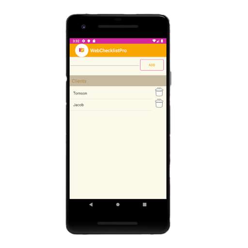 Run android online APK webChecklistPro from MyAndroid or emulate webChecklistPro using MyAndroid