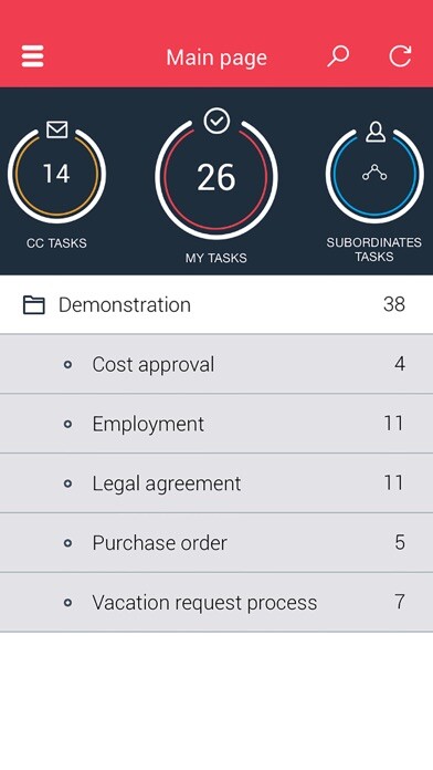 Emulate iPhone app WEBCON BPS using MyAndroid