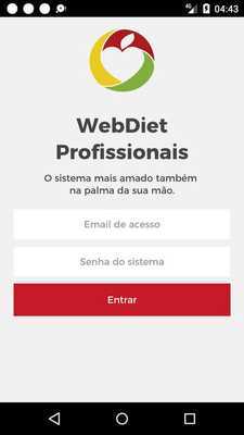 Emulate Android APK WebDiet para profissionais Emulate Android APK WebDiet para profissionais