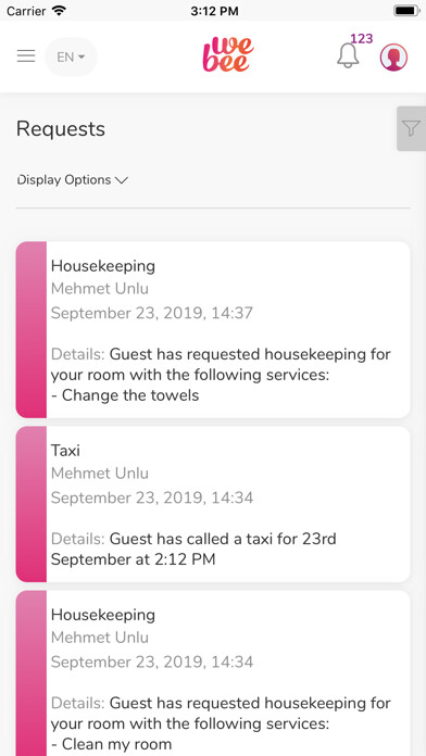 Run android online APK WeBee Staff App from MyAndroid or emulate WeBee Staff App using MyAndroid