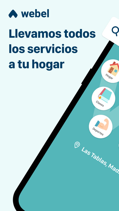 Emulate iPhone app Webel - Servicios a domicilio using MyAndroid Emulate iPhone app Webel - Servicios a domicilio using MyAndroid