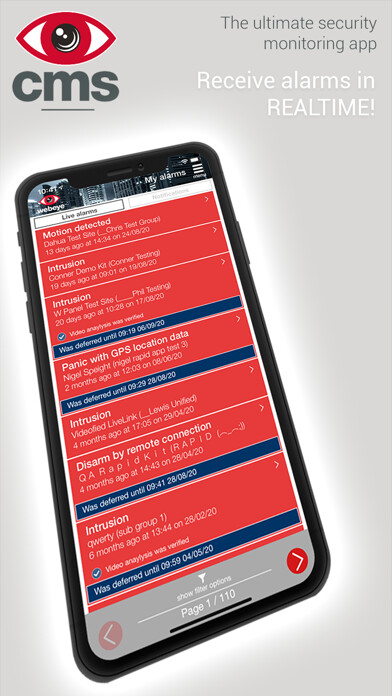 Emulate iPhone app webeyeCMS using MyAndroid