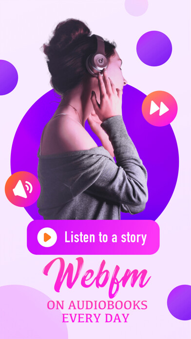 Emulate iPhone app Webfm-Stories,Books,Audiobooks using MyAndroid