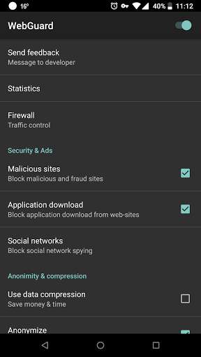 Run android online APK WebGuard - Adblock & Firewall from MyAndroid or emulate WebGuard - Adblock & Firewall using MyAndroid